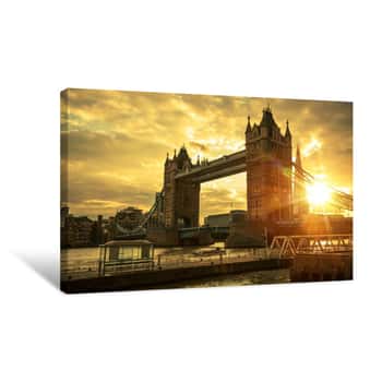 Image of London Tower Bridge Canvas Print