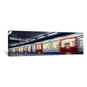Image of London Underground Canvas Print