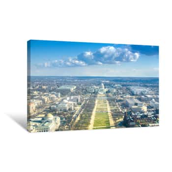 Image of United States Capitol Canvas Print