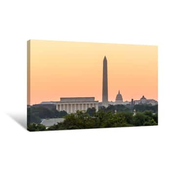 Image of Dawn From Netherlands Cotillion Of Washington DC Canvas Print