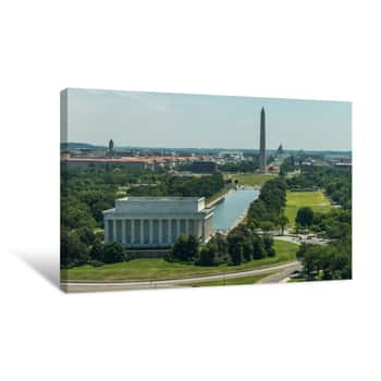 Image of National Mall, Washington DC Canvas Print