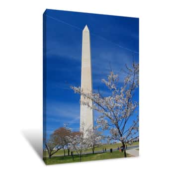 Image of Washington Monument Canvas Print