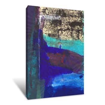 Image of Michelle Oppenheimer Abstract 12 Canvas Print