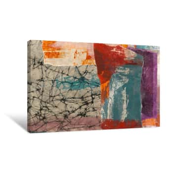 Image of Michelle Oppenheimer Abstract 16 Canvas Print
