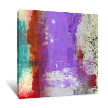 Image of Michelle Oppenheimer Abstract 119 Canvas Print