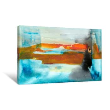 Image of Michelle Oppenheimer Abstract 160 Canvas Print