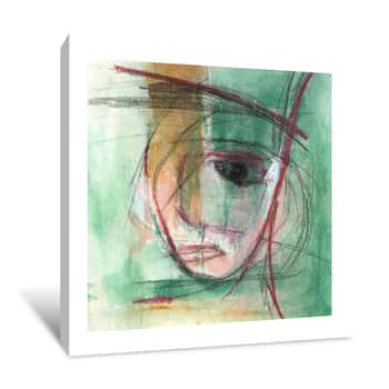 Image of Michelle Oppenheimer Abstract 318 Canvas Print