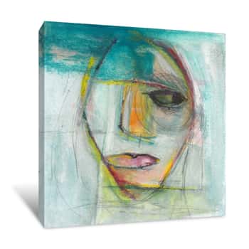 Image of Michelle Oppenheimer Abstract 338 Canvas Print