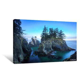 Image of Sunrise Of Coast Canvas Print