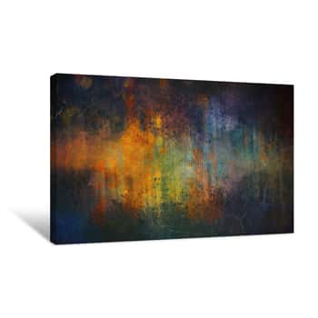 Image of Grunge Texture Canvas Print