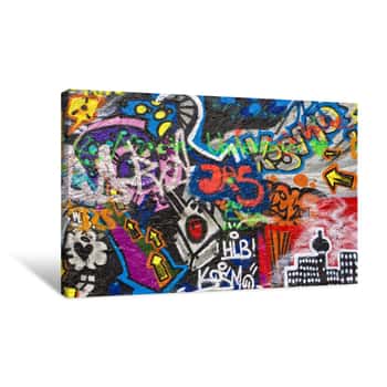 Image of Graffiti Canvas Print