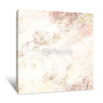 Image of Light Pink Marble Stone Texture, Render  Digitally Generated Stone Surface Texture Canvas Print