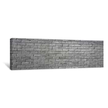 Image of Brick Wall May Used As Background Canvas Print
