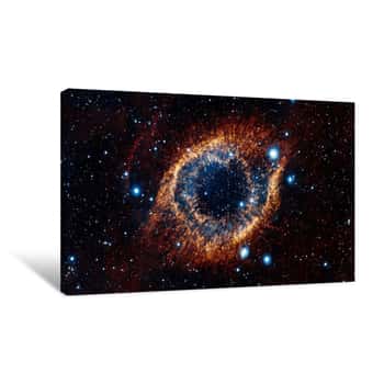 Image of Space Nebula  Elements Of This Image Furnished By NASA Canvas Print