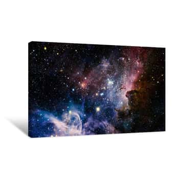 Image of Stars Nebula In Space  Elements Of This Image Furnished By NASA Canvas Print