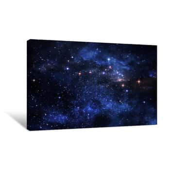 Image of Deep Space Nebulae Canvas Print