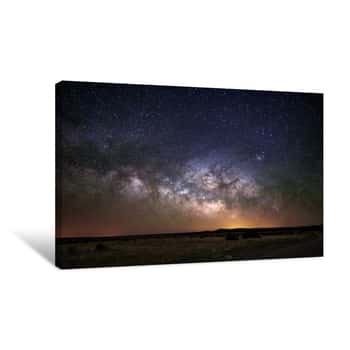 Image of Night Sky Milky Way Canvas Print