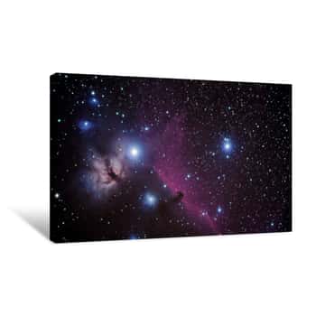 Image of Horsehead Nebulae Canvas Print