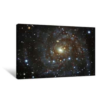 Image of The Hidden Galaxy IC342 Canvas Print