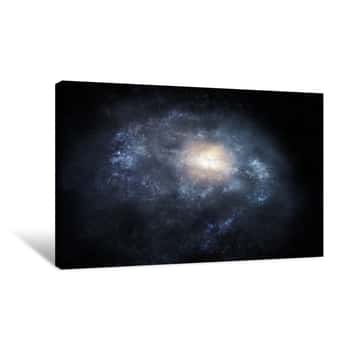 Image of Large Spiral Galaxy Canvas Print