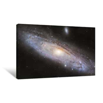 Image of Messier 31 The Andromeda Galaxy Canvas Print
