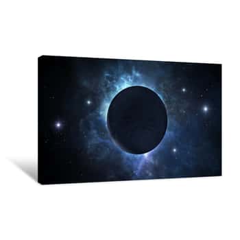 Image of Dark Planet Canvas Print
