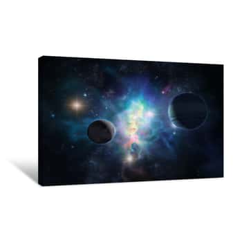 Image of Alien Worlds Canvas Print