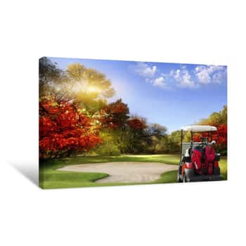 Image of Golf Course Canvas Print