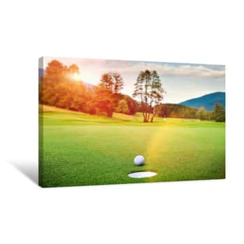 Image of Golf Canvas Print