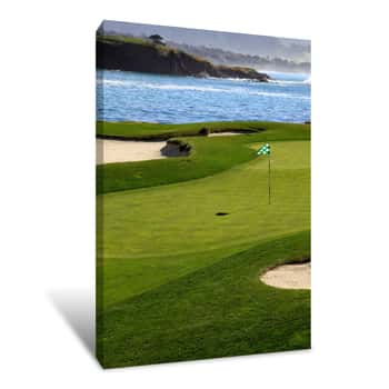 Image of Golf Course Green Canvas Print