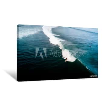 Image of Bali, Surfing Canvas Print