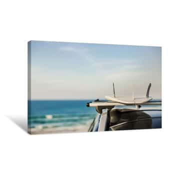 Image of Just Surf Canvas Print