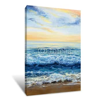 Image of Ocean Waves Canvas Print