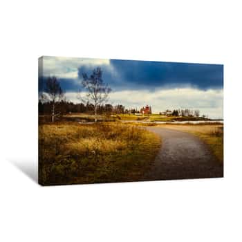 Image of The Country Side Court House Canvas Print