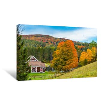 Image of Vermont Foliage Canvas Print