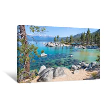 Image of Lake Tahoe   Canvas Print
