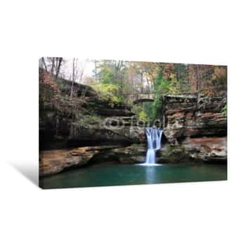 Image of Old Man\'s Cave Canvas Print