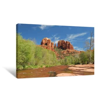 Image of Cathedral Rock Arizona Canvas Print