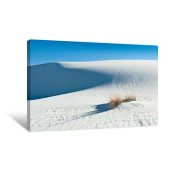 Image of White Sand Dunes National Monument, New Mexico, USA Canvas Print