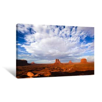 Image of Monument Valley Canvas Print