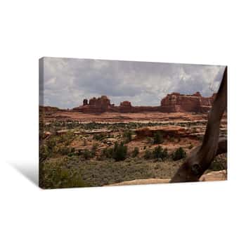 Image of Wooden Shoe Arch A Canvas Print