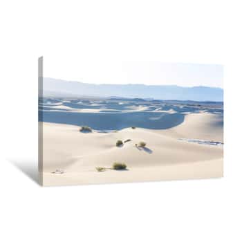 Image of Sand Dunes In California Canvas Print