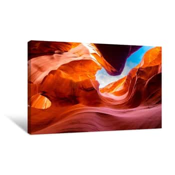 Image of Lower Antelope Canyon Canvas Print
