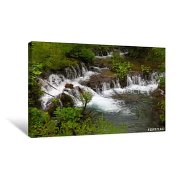 Image of Plitvice Lakes National Park Canvas Print