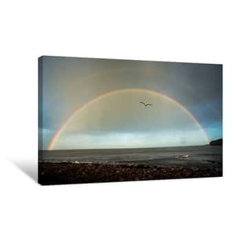 Image of Double Rainbow Canvas Print