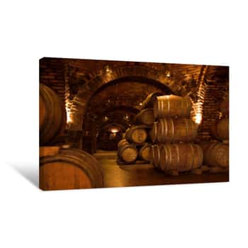 Image of Wine-cellar Canvas Print