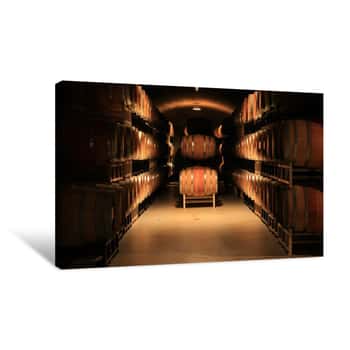 Image of Wine Cellar Canvas Print
