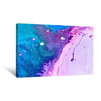 Image of Abstract Paint Texture Canvas Print