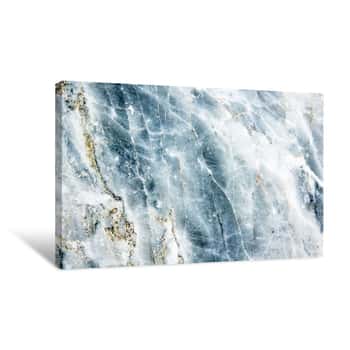 Image of Abstract Marble Texture Or Background Pattern With High Resolution Canvas Print