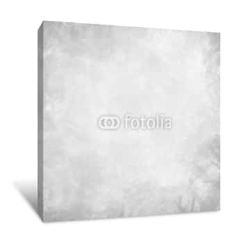 Image of White Marble Texture Background Canvas Print